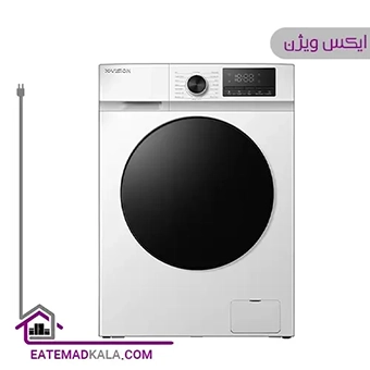 ماشین لباسشویی ایکس ویژن مدل TG84 ظرفیت 8 کیلوگرم