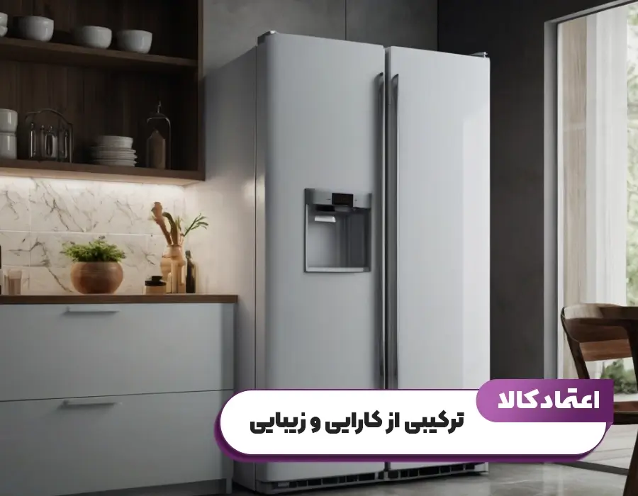 خرید یخچال فریزر دوقلو اسنوا