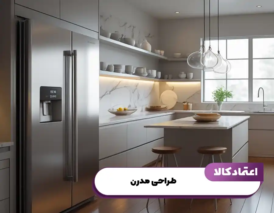 یخچال فریزر دوقلو استیل هاوس