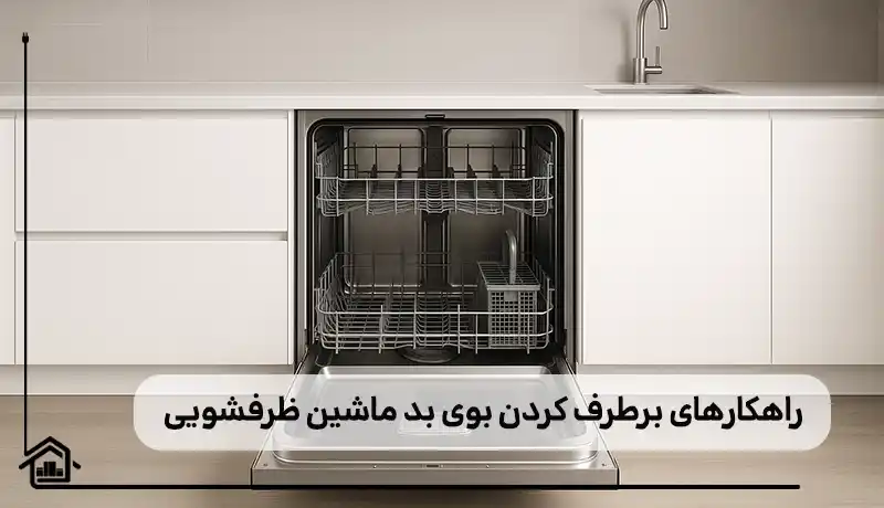 راه حل برطرف کردن بوی بد ظرفشویی