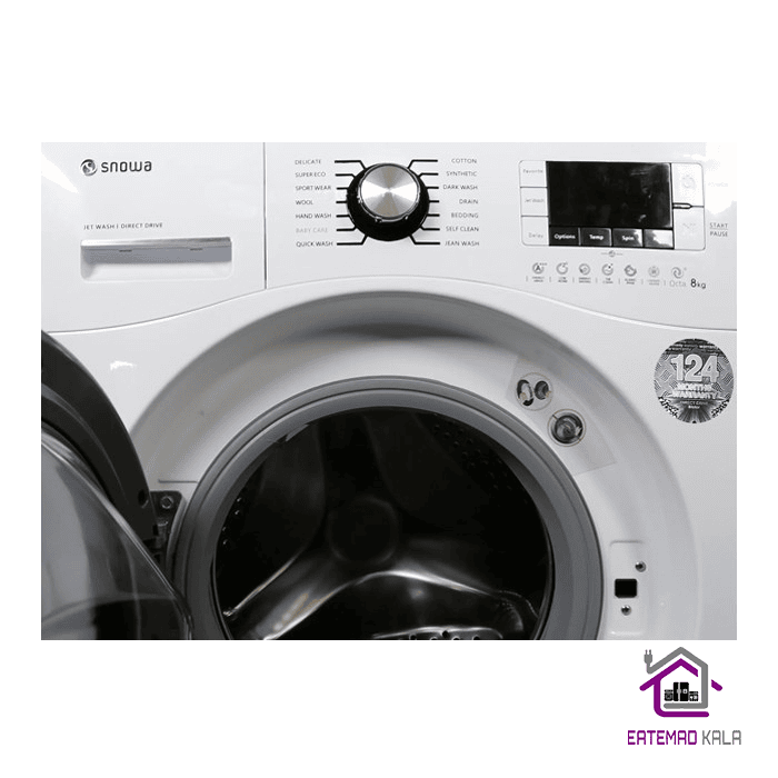 ماشین لباسشویی 8 کیلویی اسنوا مدل SWM-84526