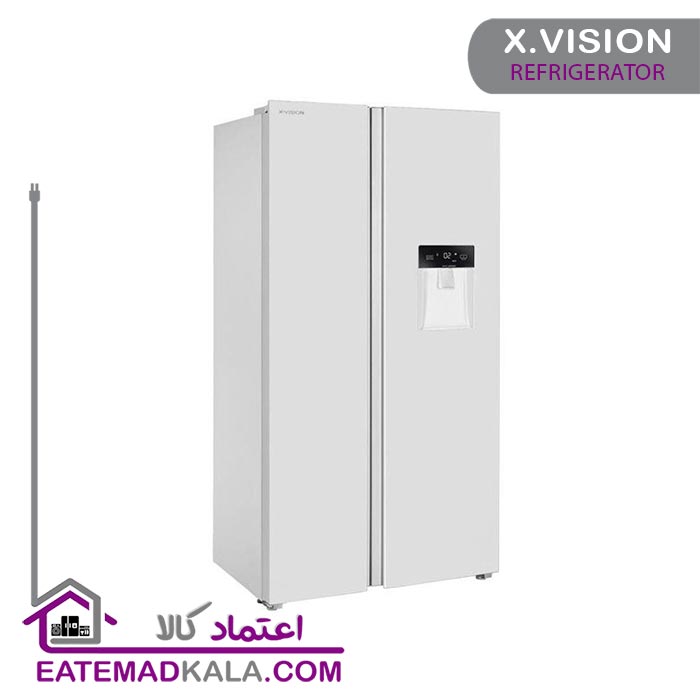 ساید بای ساید 20 فوت ایکس ویژن مدل TS551-سفید