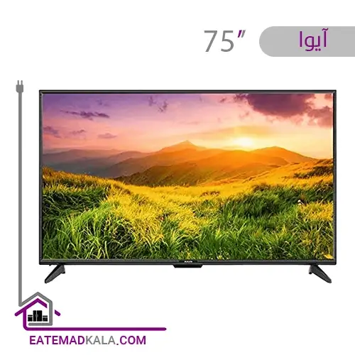 تلویزیون ال ای دی  آیوا مدل 75M18 سایز 75 اینچ