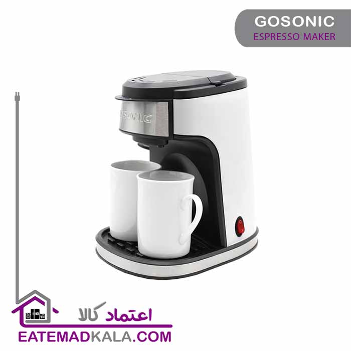 قهوه جوش دو فنجان گوسونیک مدل GCM-858