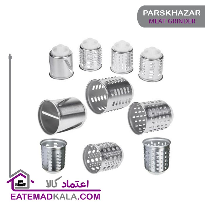 مکمل جادویی چرخگوشت آبمیوه گیری پارس خزر مدل FP-2000P