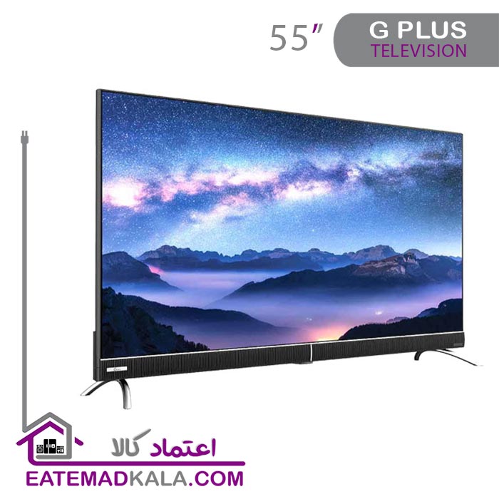 تلویزیون ال ای دی جی پلاس مدل GTV-55LU722S-UHD سایز 55 اینچ