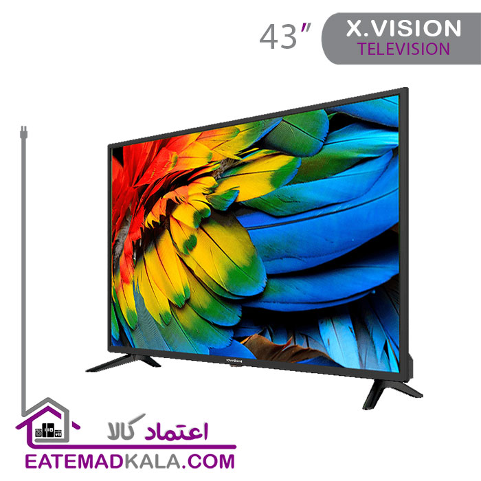 تلویزیون ال ای دی  ایکس ویژن مدل 43XK591 سایز 43 اینچ