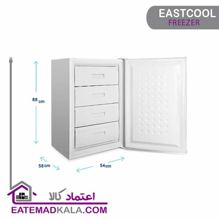 فریزر 6 فوت ایستکول مدل TM-946-4D