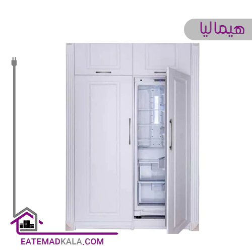 یخچال و فریزر دوقلو هیمالیا تو کار کابینتی