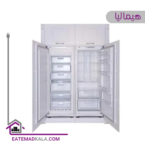 یخچال و فریزر دوقلو هیمالیا تو کار کابینتی
