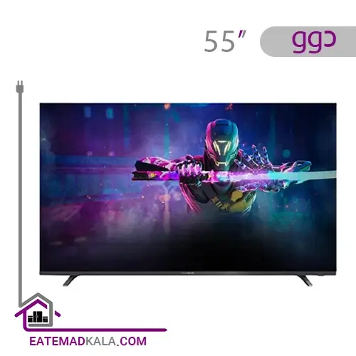 تلویزیون ال ای دی دوو الکترونیک مدل DLE-55K4310UL-UHD سایز  55 اینچ