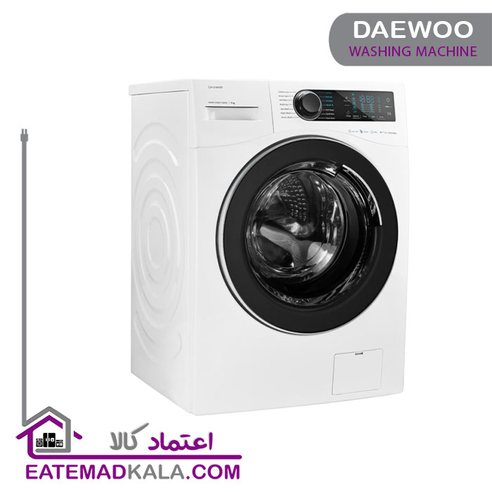 ماشین لباسشویی دوو الکترونیک 9 کیلویی مدل DWK-9400
