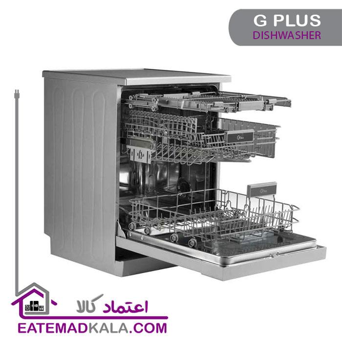 ماشین ظرفشویی 14 نفره جی پلاس مدل GDW-M4563S