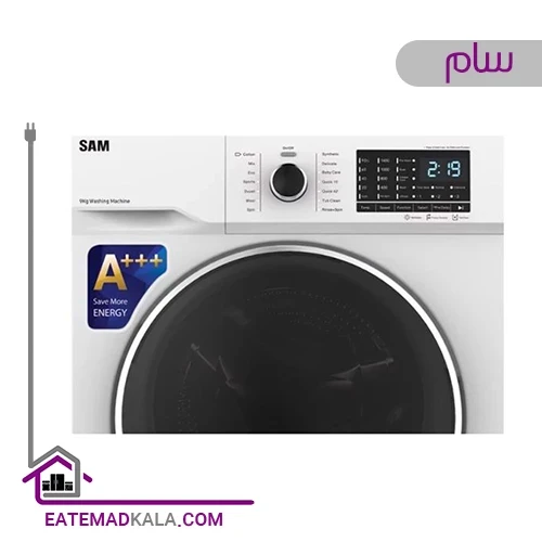 ماشین لباسشویی 9 کیلویی سام الکترونیک BL-P1475
