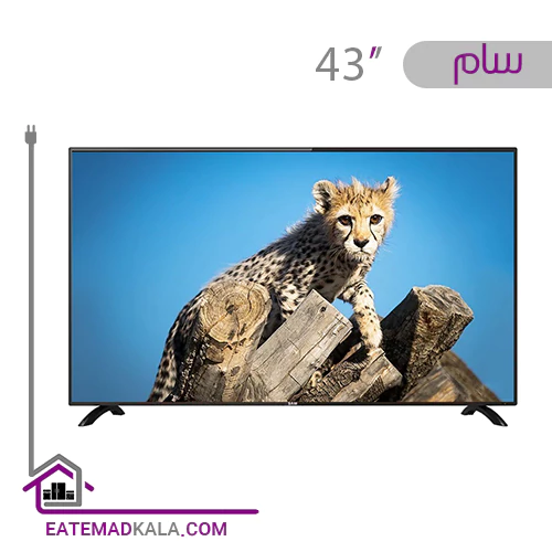 تلویزیون ال ای دی هوشمند سام الکترونیک مدل UA43T5700TH سایز 43 اینچ
