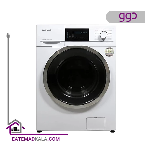 ماشین لباسشویی دوو الکترونیک 8 کیلویی مدل DWK-CH840C سری کاریزما