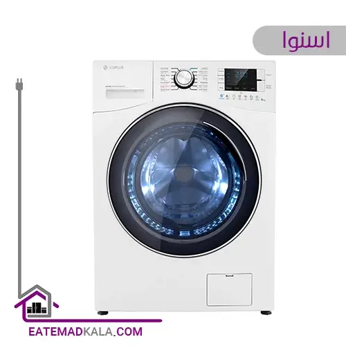 ماشین لباسشویی اسنوا 8 کیلویی مدل SWM-84W40