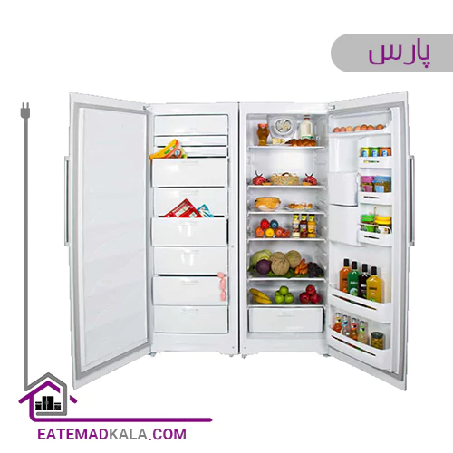 یخچال فریزر دوقلو پارس مدل لاردر1700باآبسردکن
