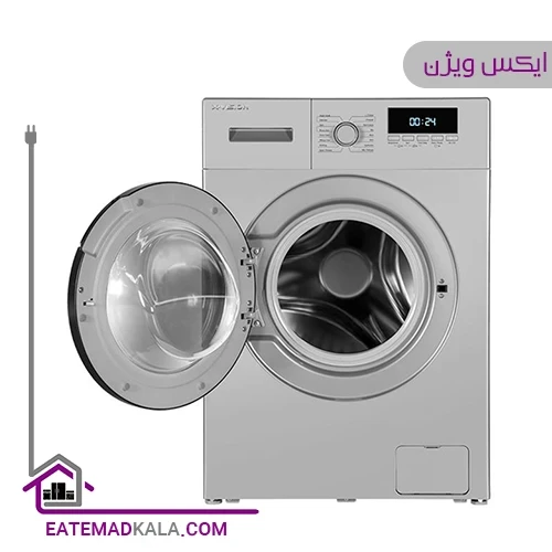 ماشین لباسشویی 6 کیلویی ایکس ویژن مدل TE62-AS-نقره ای