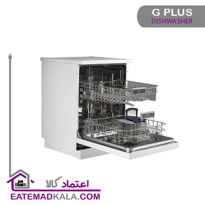 ماشین ظرفشویی 15 نفره جی پلاس مدل GDW-N4673