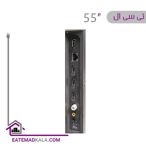 تلویزیون ال ای دی هوشمند تی سی ال مدل 55P635 سایز 55 اینچ