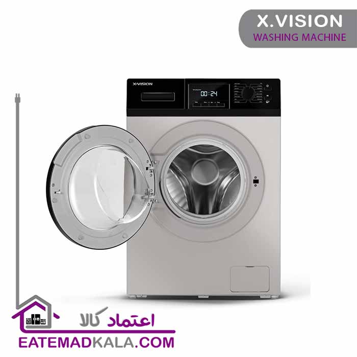 ماشین لباسشویی 8 کیلویی ایکس ویژن مدل TM84