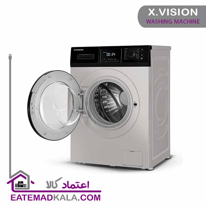 ماشین لباسشویی 8 کیلویی ایکس ویژن مدل TM84