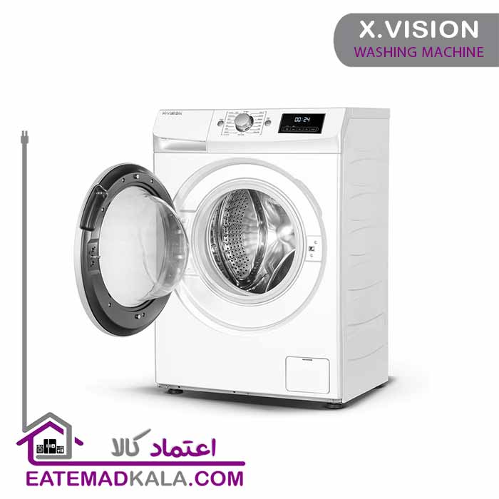 ماشین لباسشویی 8 کیلویی ایکس ویژن مدل WA80-AW-سفید