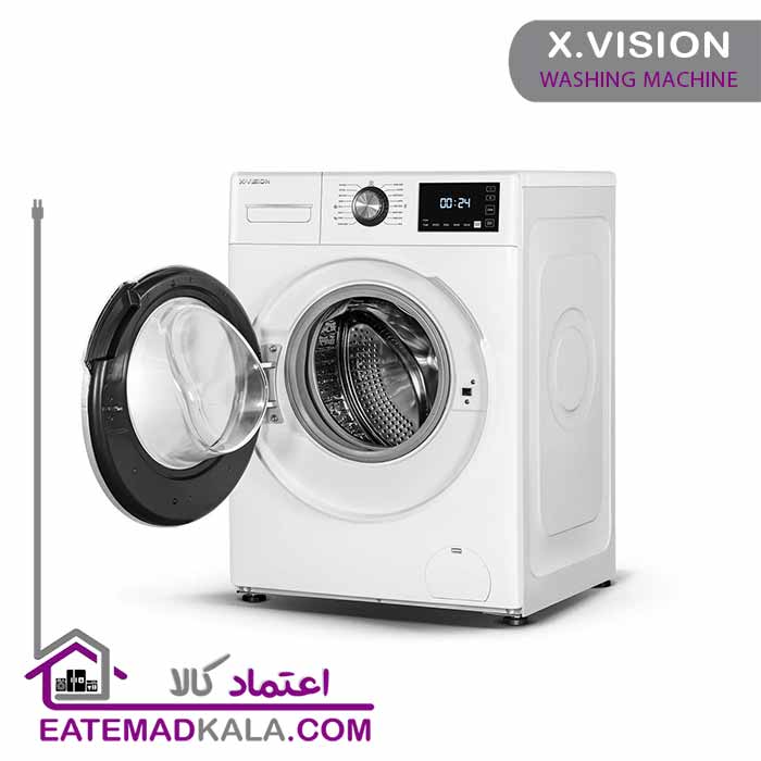 ماشین لباسشویی 8 کیلویی ایکس ویژن مدل WE82-AWI-سفید