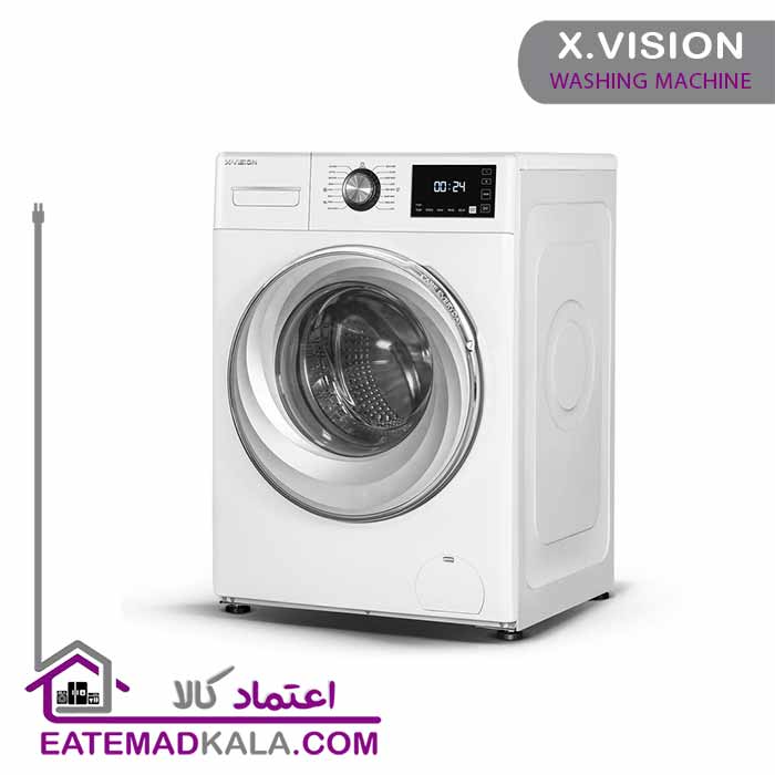 ماشین لباسشویی 8 کیلویی ایکس ویژن مدل WE82-AWI-سفید