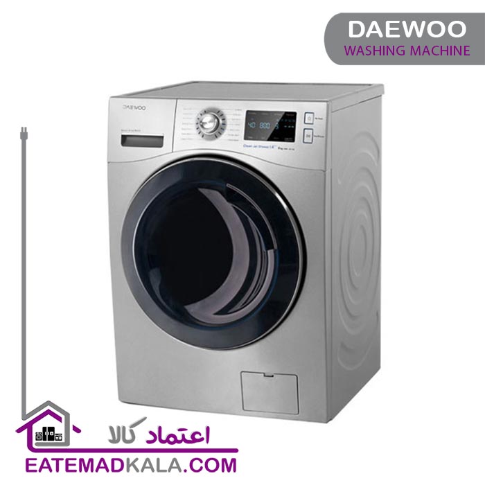 ماشین لباسشویی دوو الکترونیک 8 کیلویی مدل DWK-PR880S