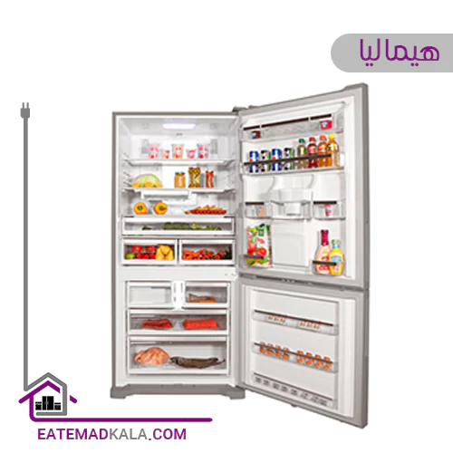 یخچال فریزر کمبی آبسرد کن دار هیمالیا مدل امگاپلاس-تیتانیوم
