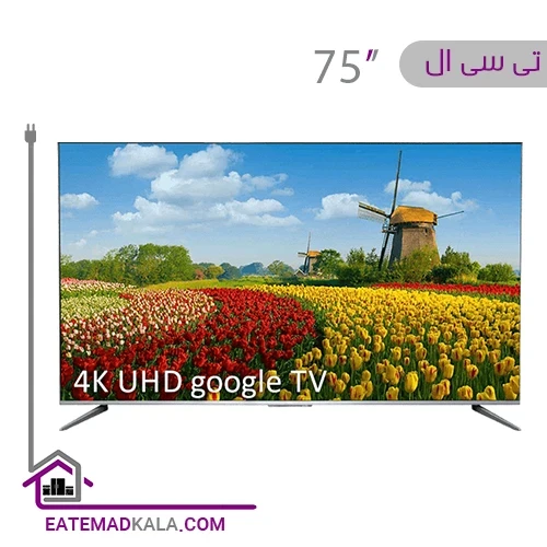 تلویزیون ال ای دی هوشمند تی سی ال ای مدل 75P735 سایز 75 اینچ