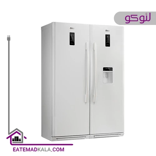 یخچال فریزر دوقلو آبسرد کن دار لئوکو مدل internal