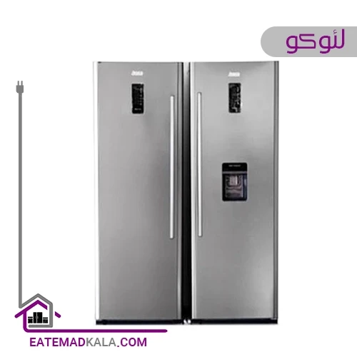 یخچال فریزر دوقلو آبسرد کن دار لئوکو مدل internal