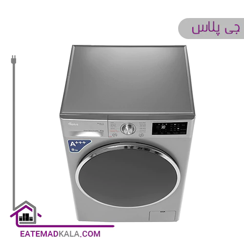 ماشین لباسشویی 8 کیلویی جی پلاس مدل GWM-L808