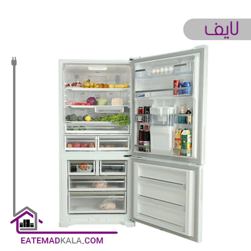 یخچال فریزر 28 فوت لایف مدل اپتیما-سفید