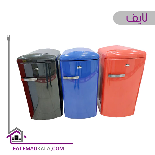 یخچال رنگی 7 فوت لایف-بنفش