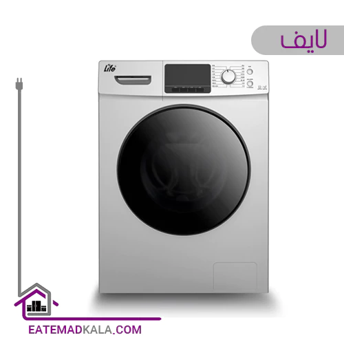 لباسشویی اتوماتیک 7 کیلویی لایف مدل 712-نقره ای