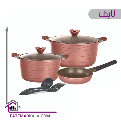سرویس 7 پارچه قابلمه لایف مدل مارکو