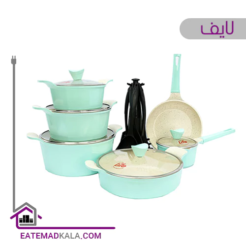 سرویس 21 پارچه قابلمه لایف مدل دیانا