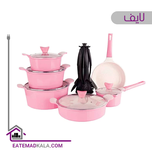 سرویس 21 پارچه قابلمه لایف مدل دیانا
