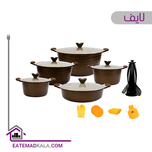 سرویس 23 پارچه قابلمه لایف مدل سولار