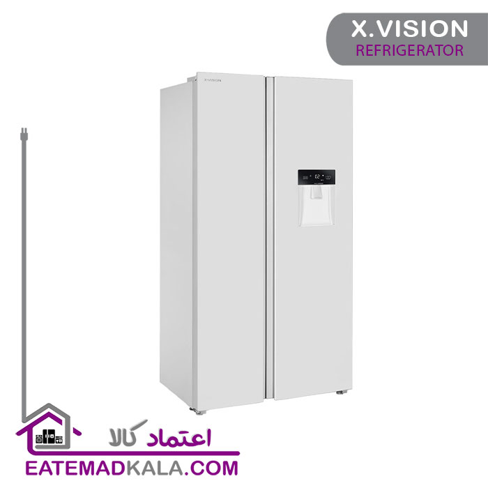 ساید بای ساید 30 فوت ایکس ویژن مدل TS665-AWD-سفید