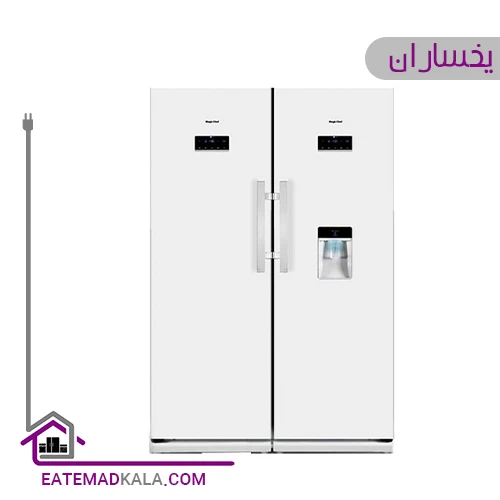 یخچال فریزر دوقلو یخساران مدل NR19-23i/NF19-23i برد افقی اینورتری