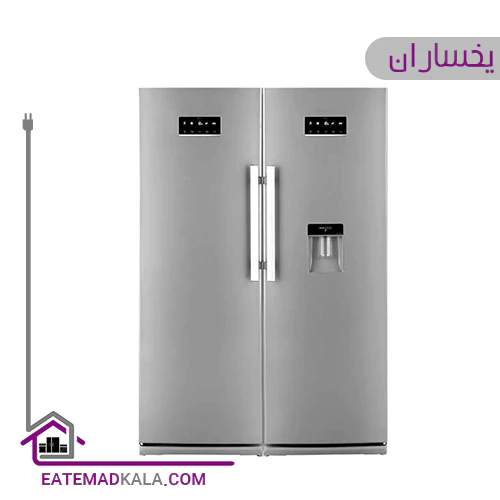 یخچال فریزر دوقلو یخساران مدل NR19-23i/NF19-23i-S برد افقی اینورتری