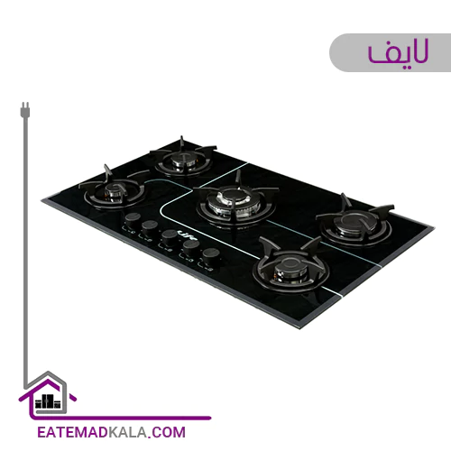 اجاق گاز صفحه ای لایف مدل 593