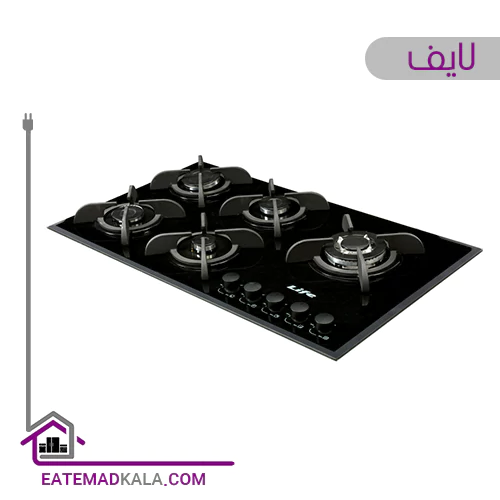 اجاق گاز صفحه ای لایف مدل 562
