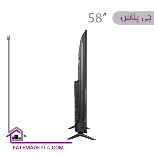 تلویزیون ال ای دی هوشمند جی پلاس مدل GTV-58RU732N سایز 58 اینچ