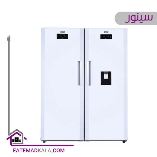 یخچال فریزر دوقلو سینور سری ویکتور آبسردکن مدل VD-1110